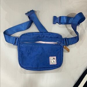 Lola Vibrant Blue Belt Bag